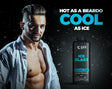 Beardo Ice Blast Cooling Talc – formula and texture close-up