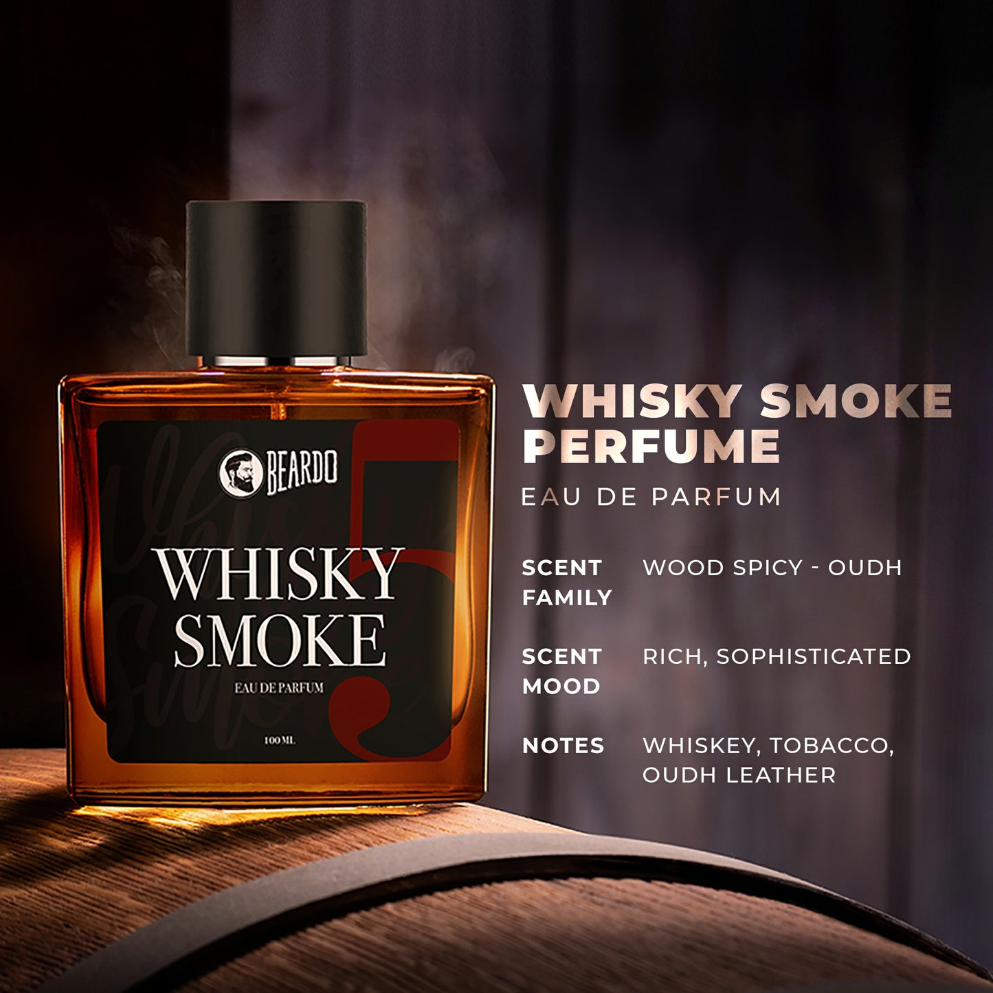 whisky smoke perfume, beardo whisky smoke, rich fragrance for men, oudh, woody perfume, woody scent, strong perfume for men, Which company perfume is best?