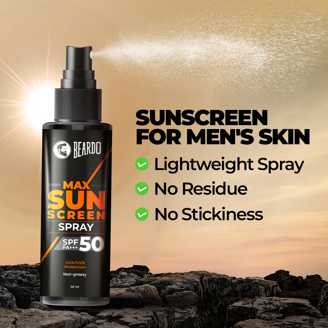 lightweight sunscreen, light sunscreen, non sticky sunscreen 