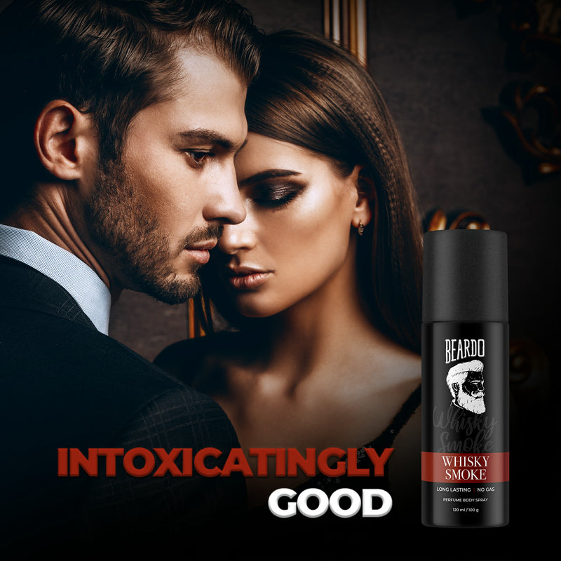 , beardo whisky smoke perfume, strong perfumes that last long