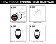How to use Strong Hold hair wax