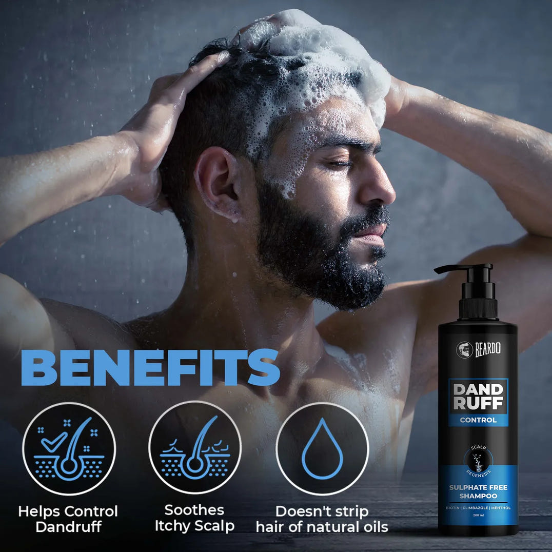 Beardo Dandruff Control kit – grooming results and lifestyle