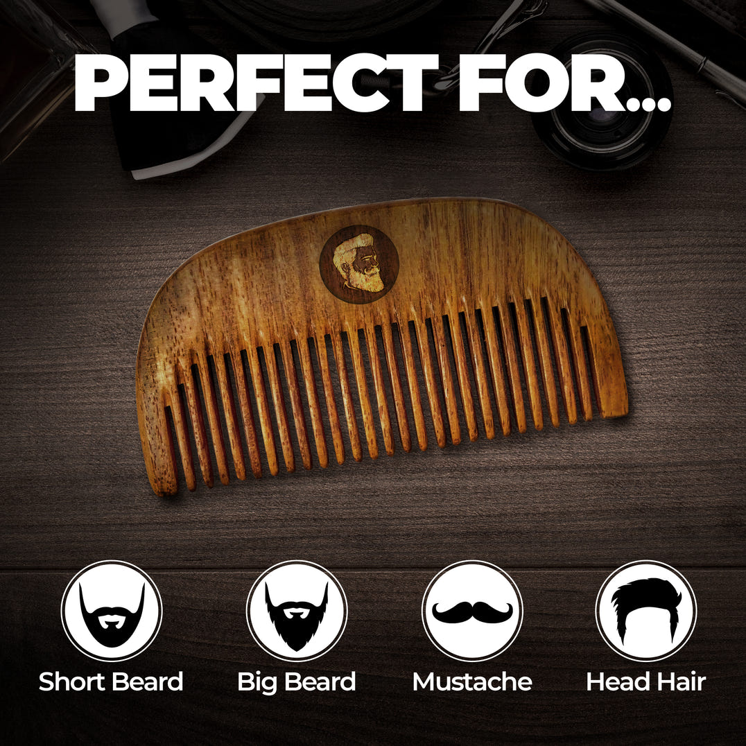 Beardo Compact Sheesham Beard Comb – grooming results and lifestyle