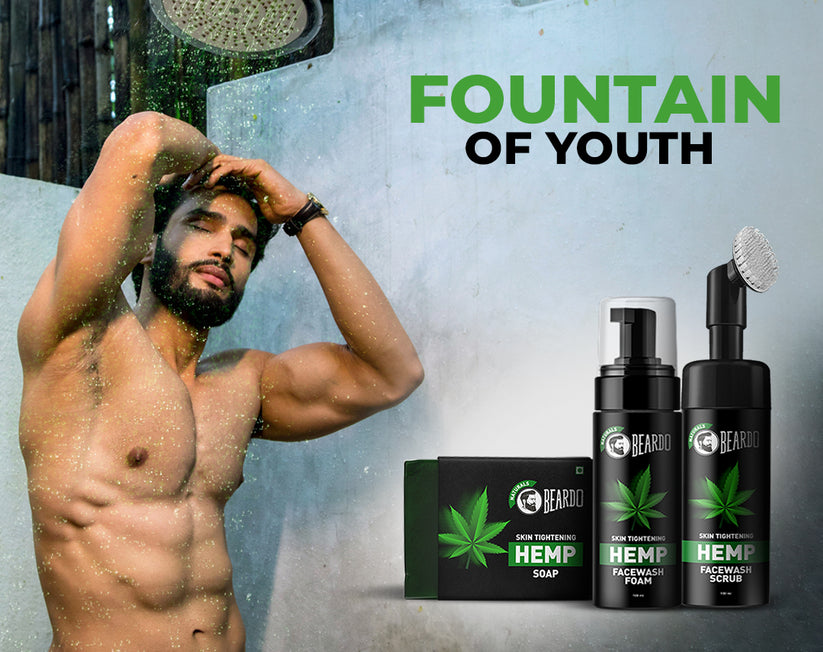 Beardo Hemp Exfoliating Facewash Scrub Beardo India