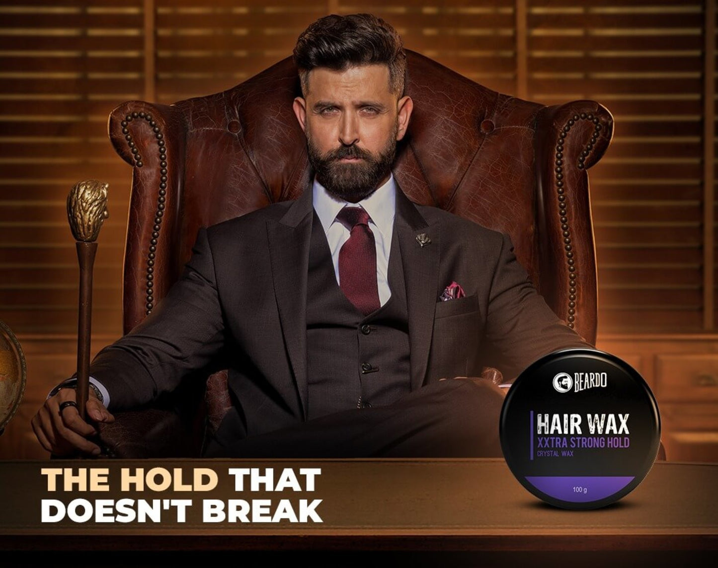 XXTRA Strong Hold, beardo wax, hair wax for men