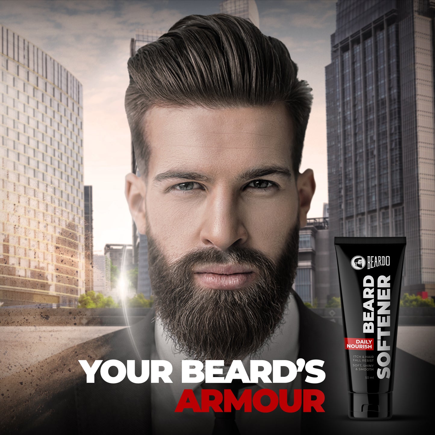 men beard softner