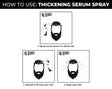 How do you use Beardo thickening serum?