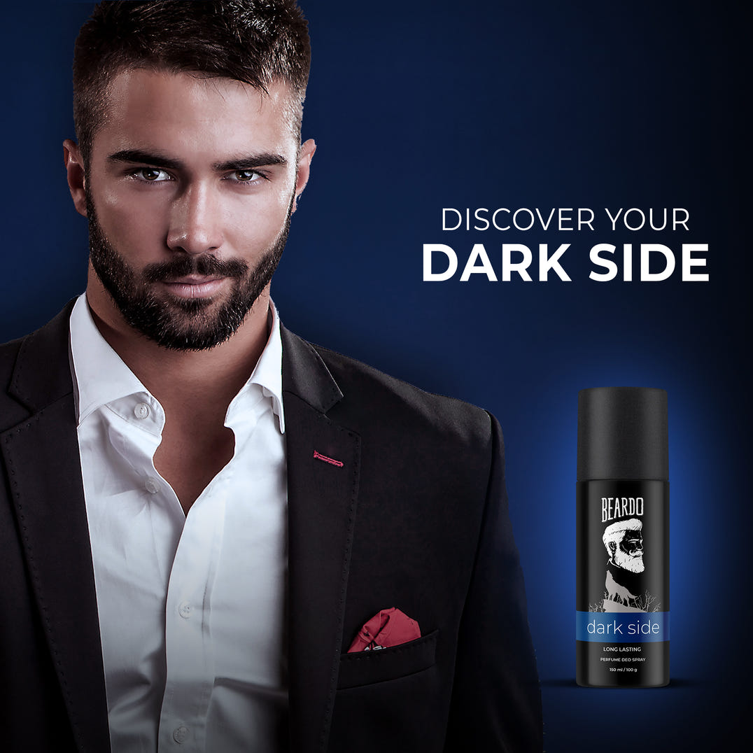 Beardo Darkside Perfume Deo Spray – grooming results and lifestyle