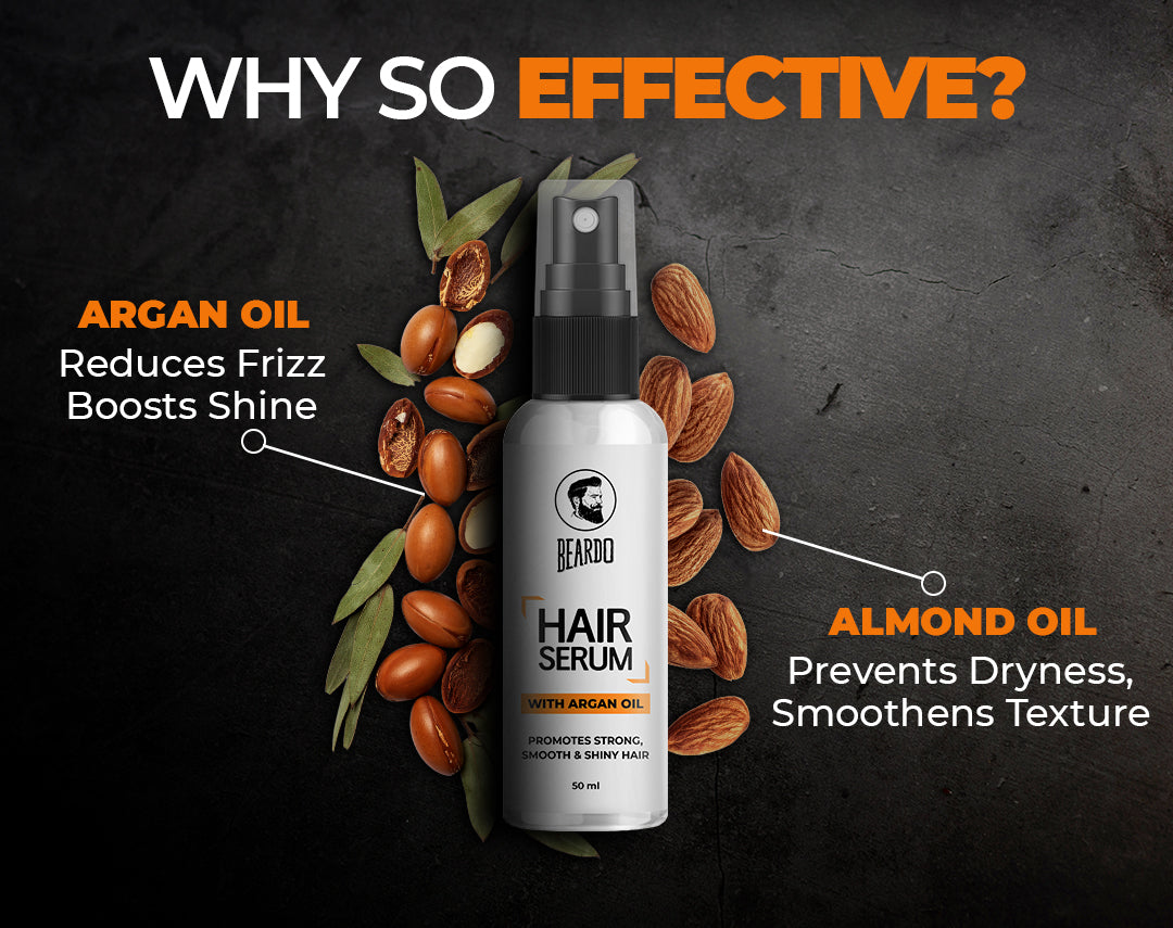 argan oil, almond oil enriched