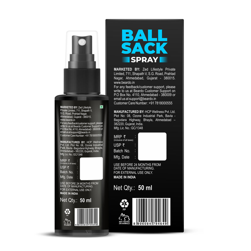 Ball Sack Spray - For Fresh & Dry Balls