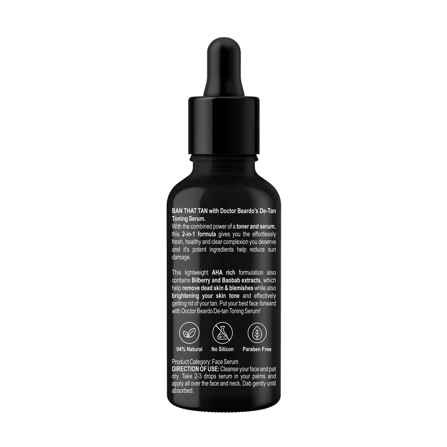 Beardo De-Tan 2 in 1 Toning Serum