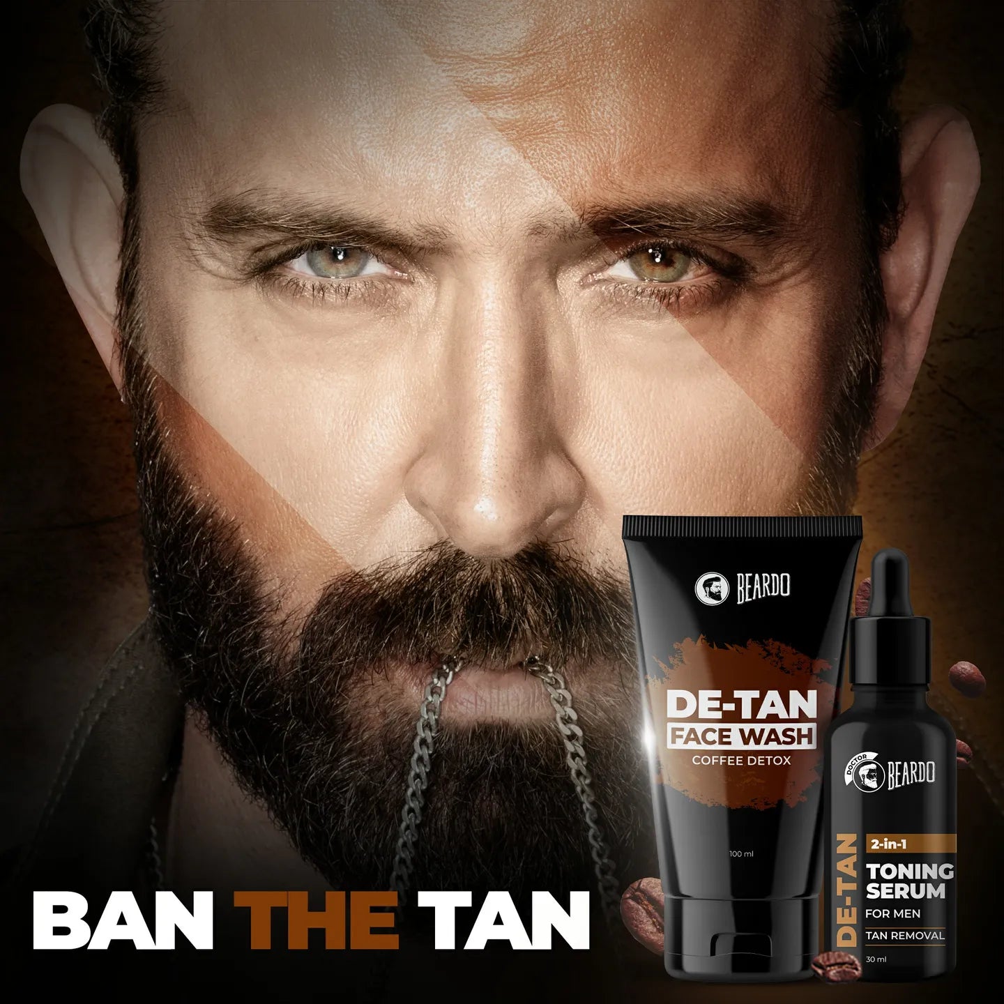 Beardo Deep De-tan Duo