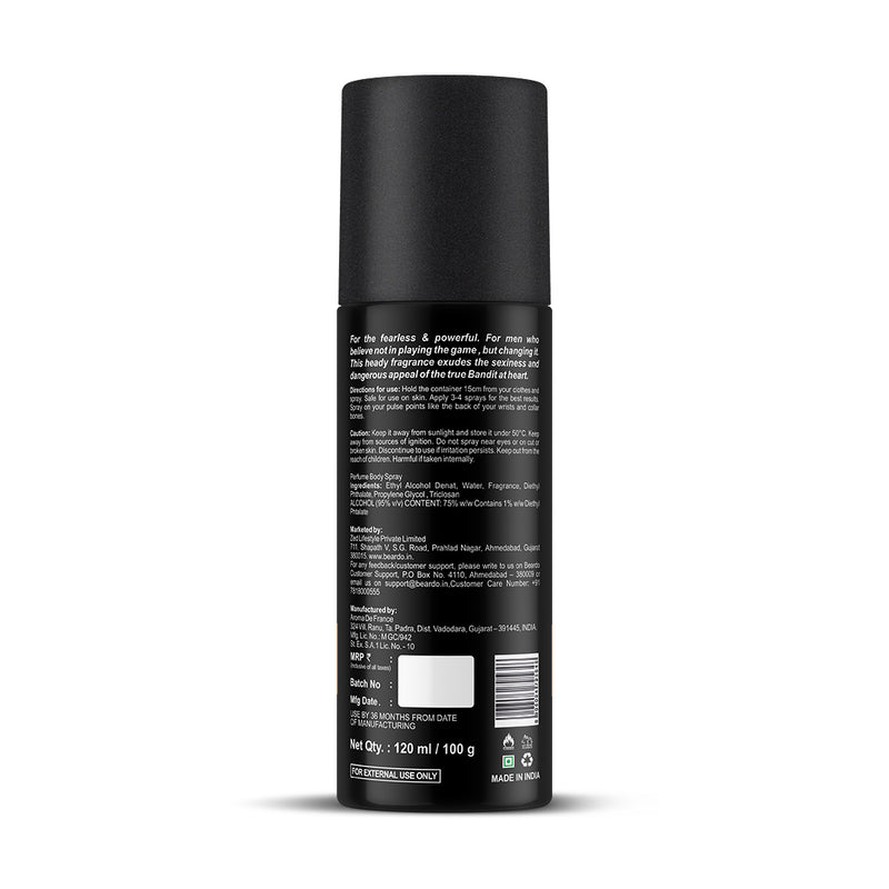 Bandit Perfume Body Spray