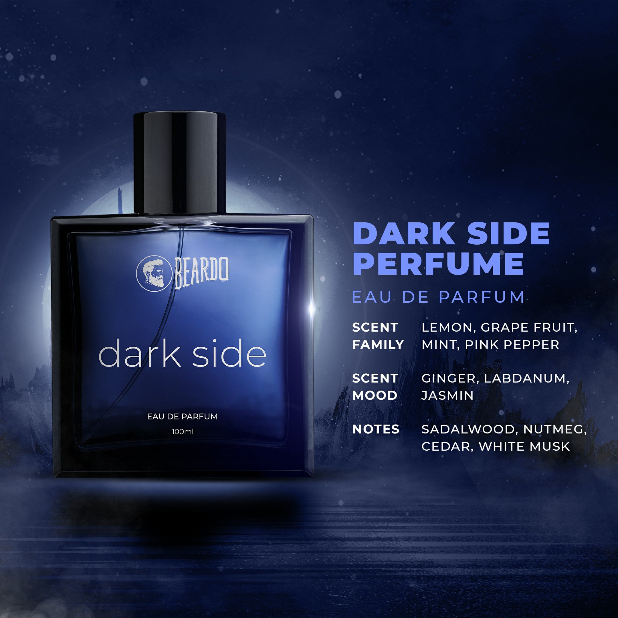 Beardo Dark Side Perfume for Men EDP