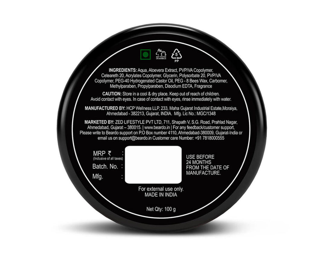Beardo Hair Wax XXTRA StrongHold Crystal Wax – grooming results and lifestyle