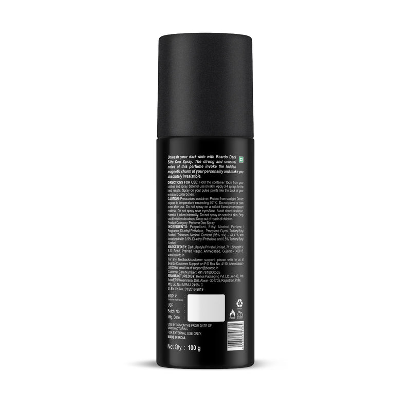 Darkside Perfume Deo Spray