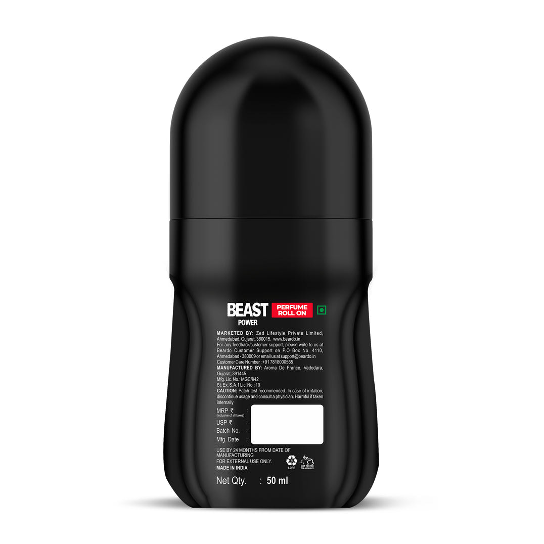 Beardo Beast Power Perfume Roll On – grooming results and lifestyle
