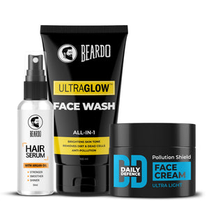 Beardo Daily Care Essentials, face cream and face wash, combo skincare, combination skin skincare, best skincare for combo skin, best skincare products for combo skin the daily men's skincare best skincare for combo sensitive skin beardo daily care essential men daily skincare range men daily skincare, best skincare combo, best combo skincare, skincare products combo, men's daily skincare routine, beardo face wash and cream