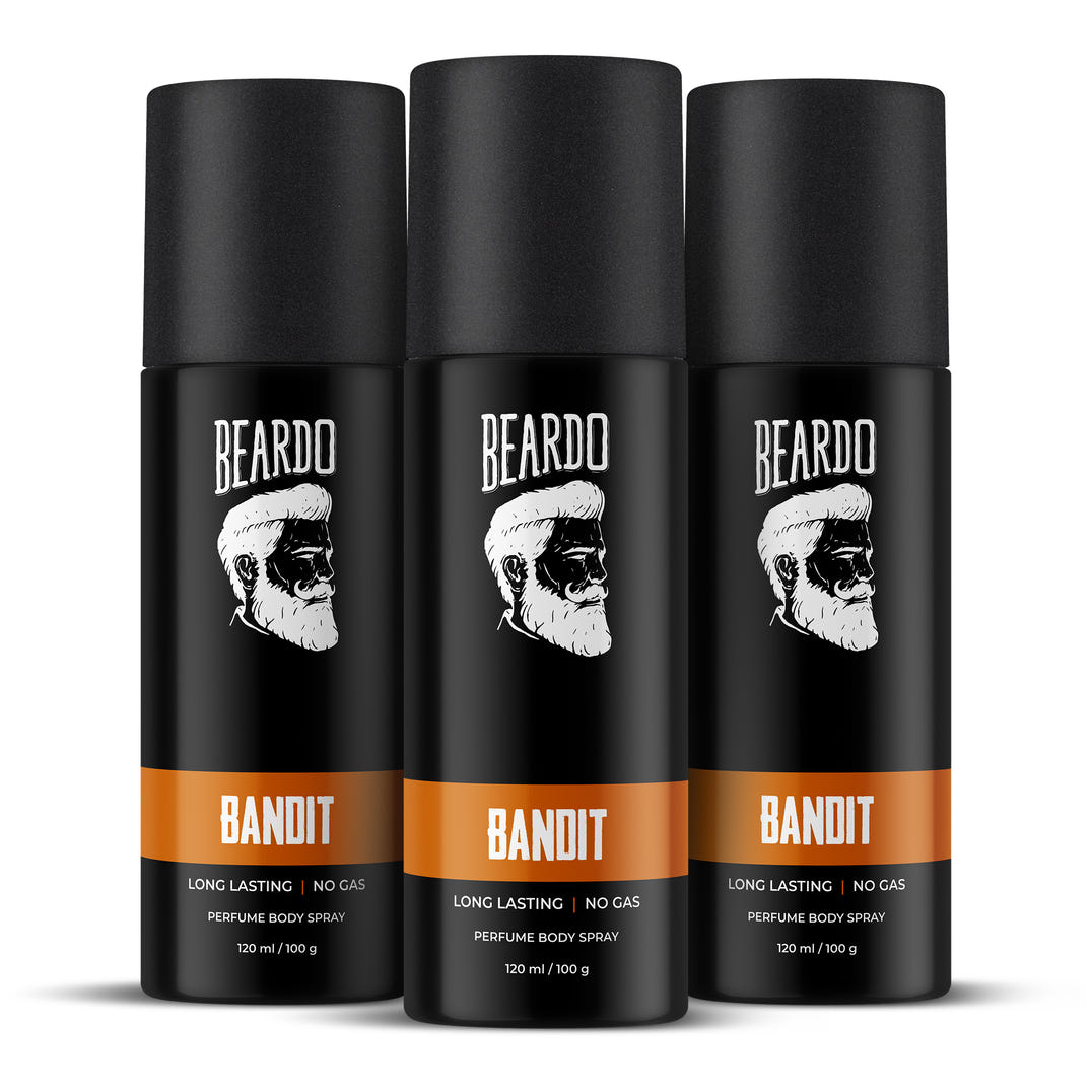 Beardo Bandit Perfume Body Spray – long-lasting perfume EDP for men