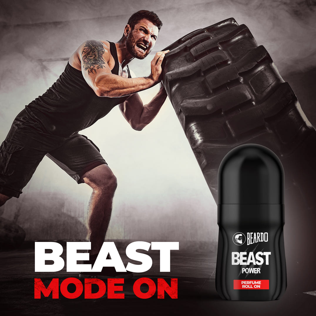 Beardo Beast Power Perfume Roll On – grooming results and lifestyle