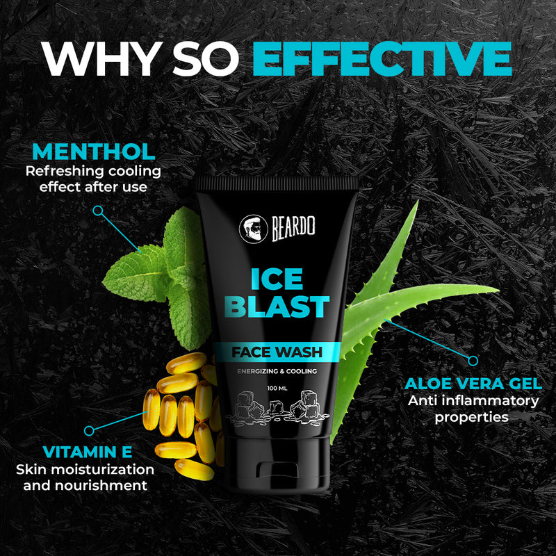 menthol, aloe vera gel, vitamin E