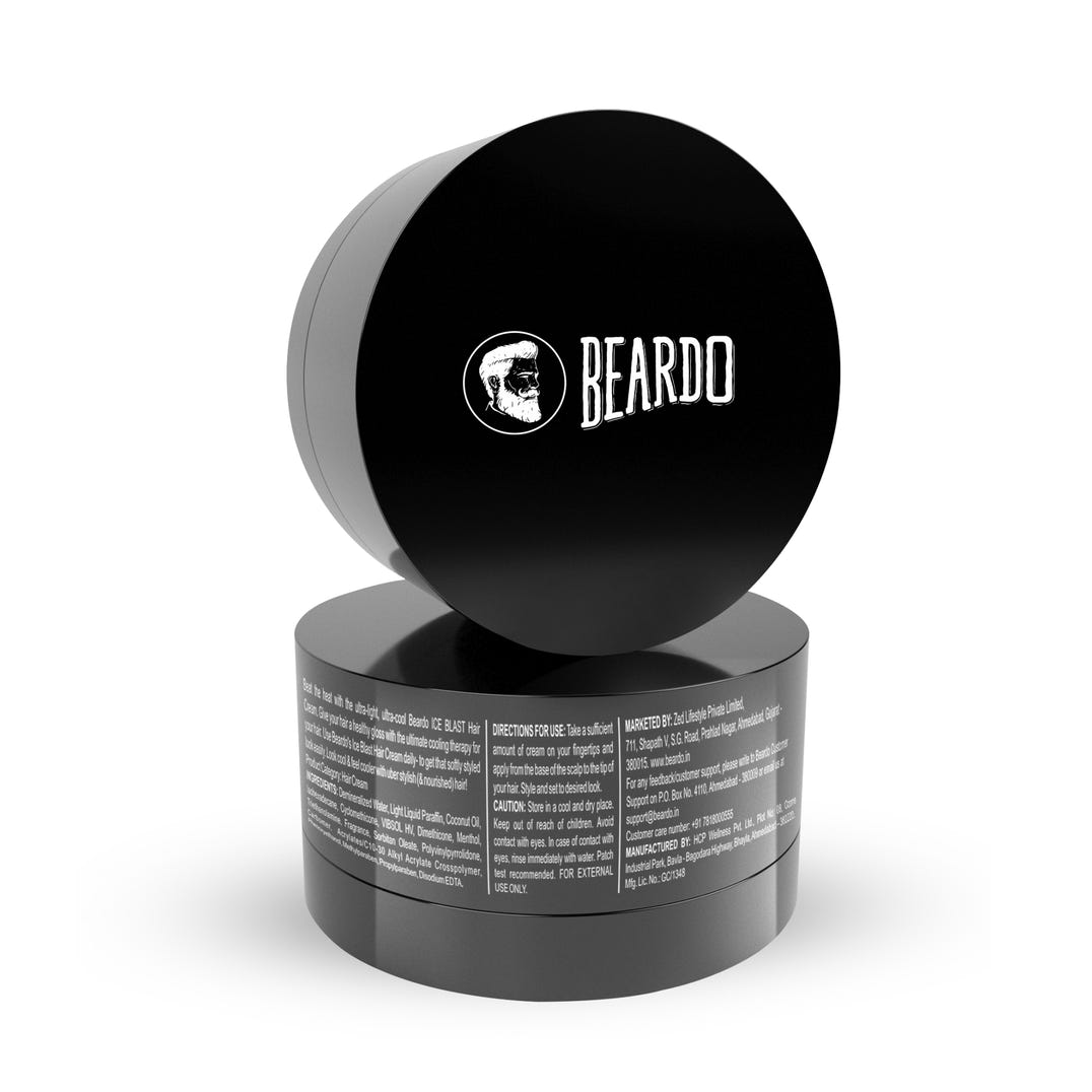 Beardo Cooling Hair Cream (For Daily Use) – grooming results and lifestyle