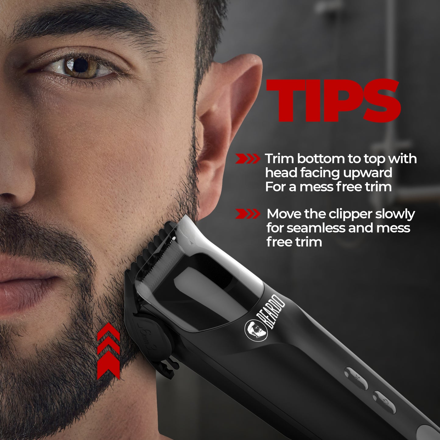 Beardo Ninja-X Pro Vacuum Trimmer