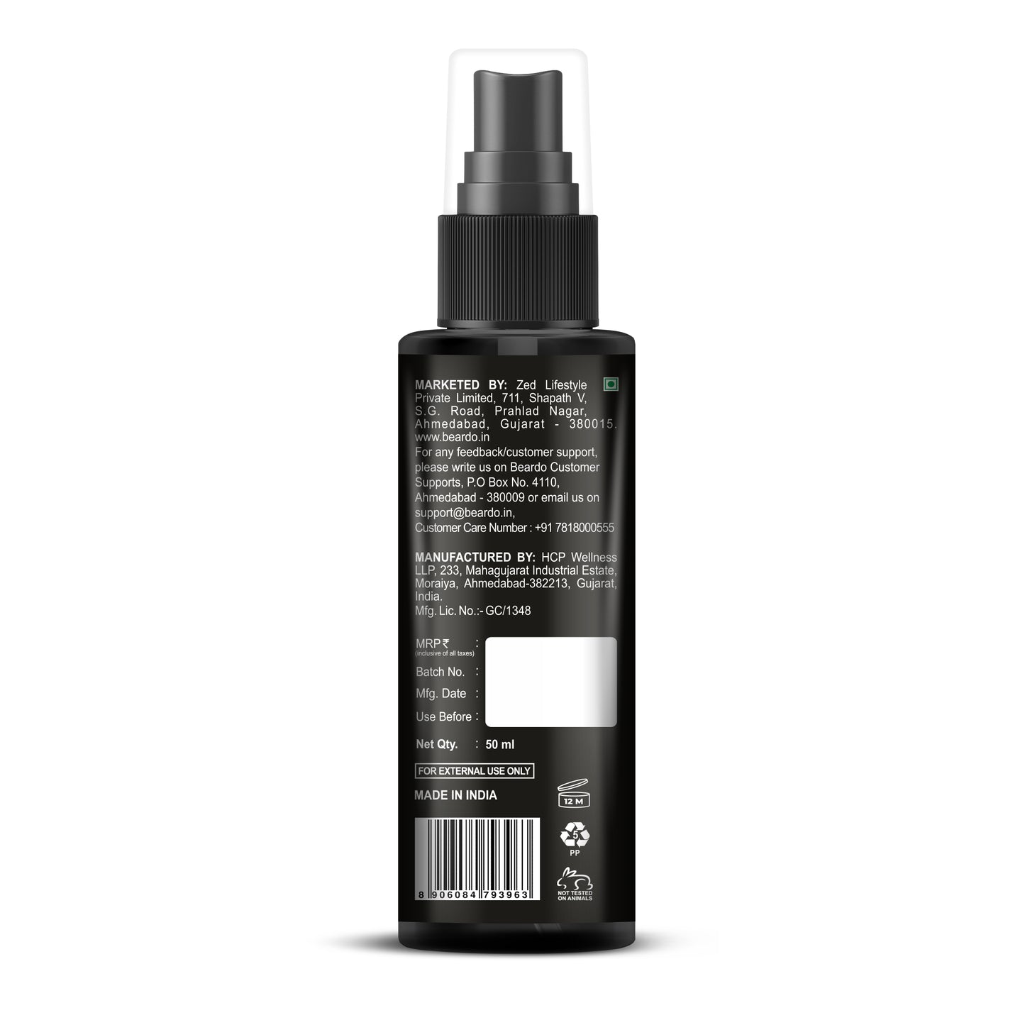 Beardo Max Sunscreen Spray SPF-50