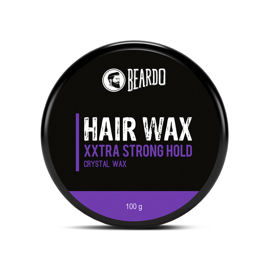 hair wax, xxtra strong hold wax, strong hold wax, crystal wax, beardo hair wax, hair wax for men