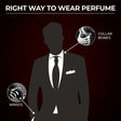 how to apply perfume