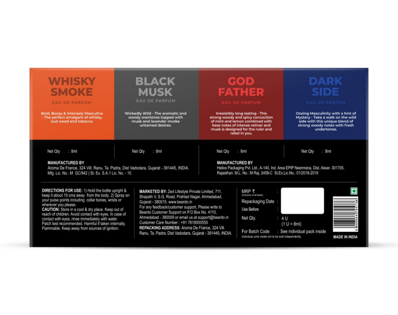 Assorted Premium Fragrances for Men