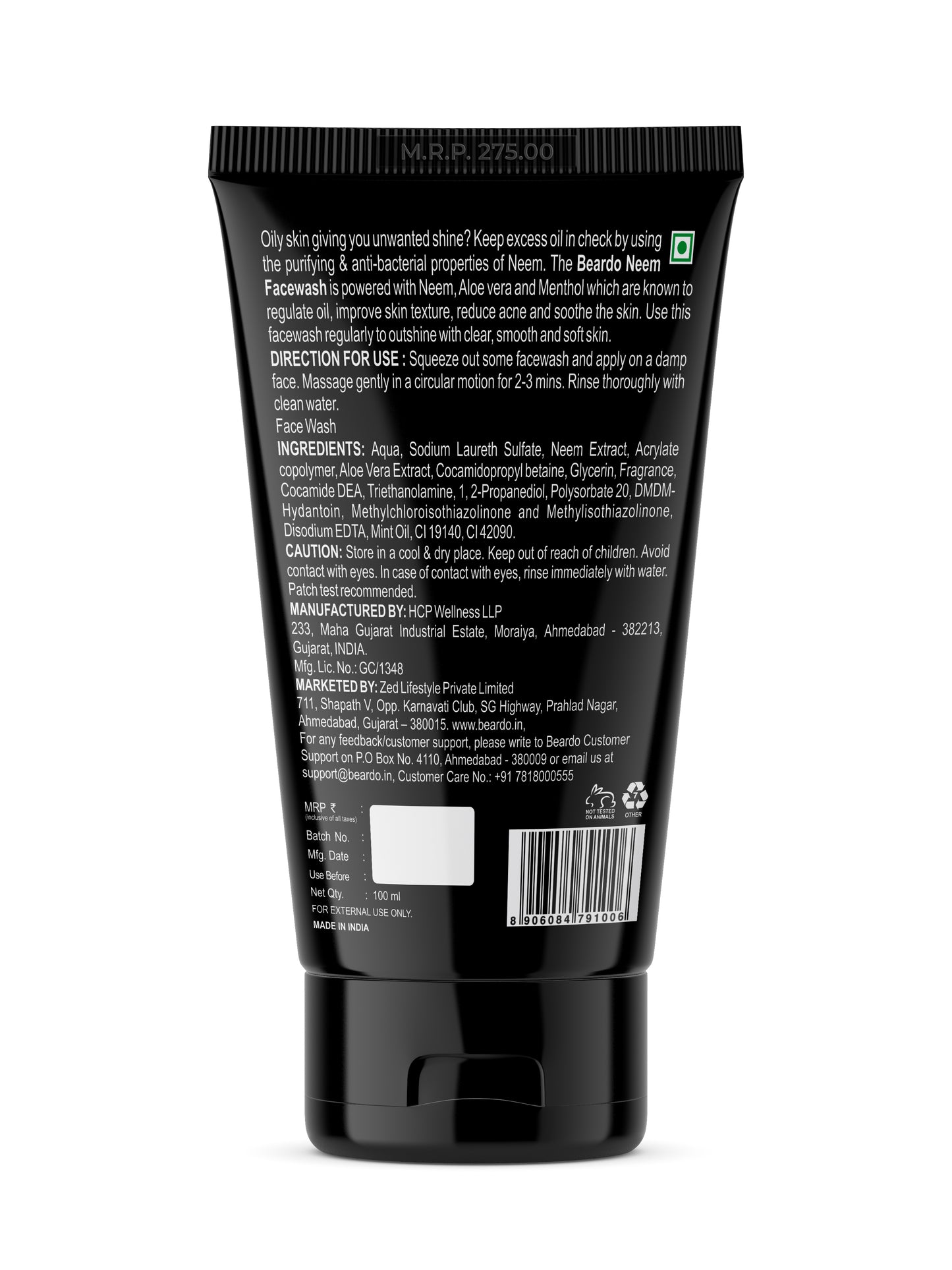 Beardo Neem Facewash for Men