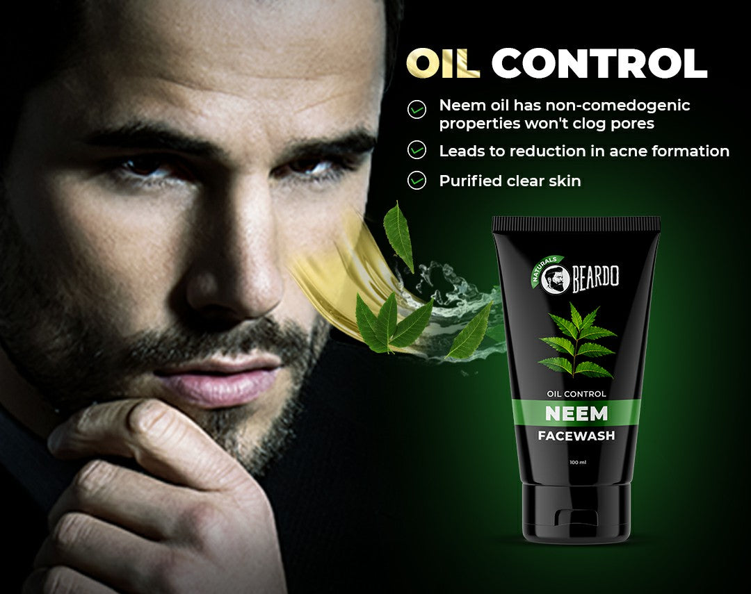 oil control facewash, oil free face wash for men, best oil control face wash for men, oil clear face wash