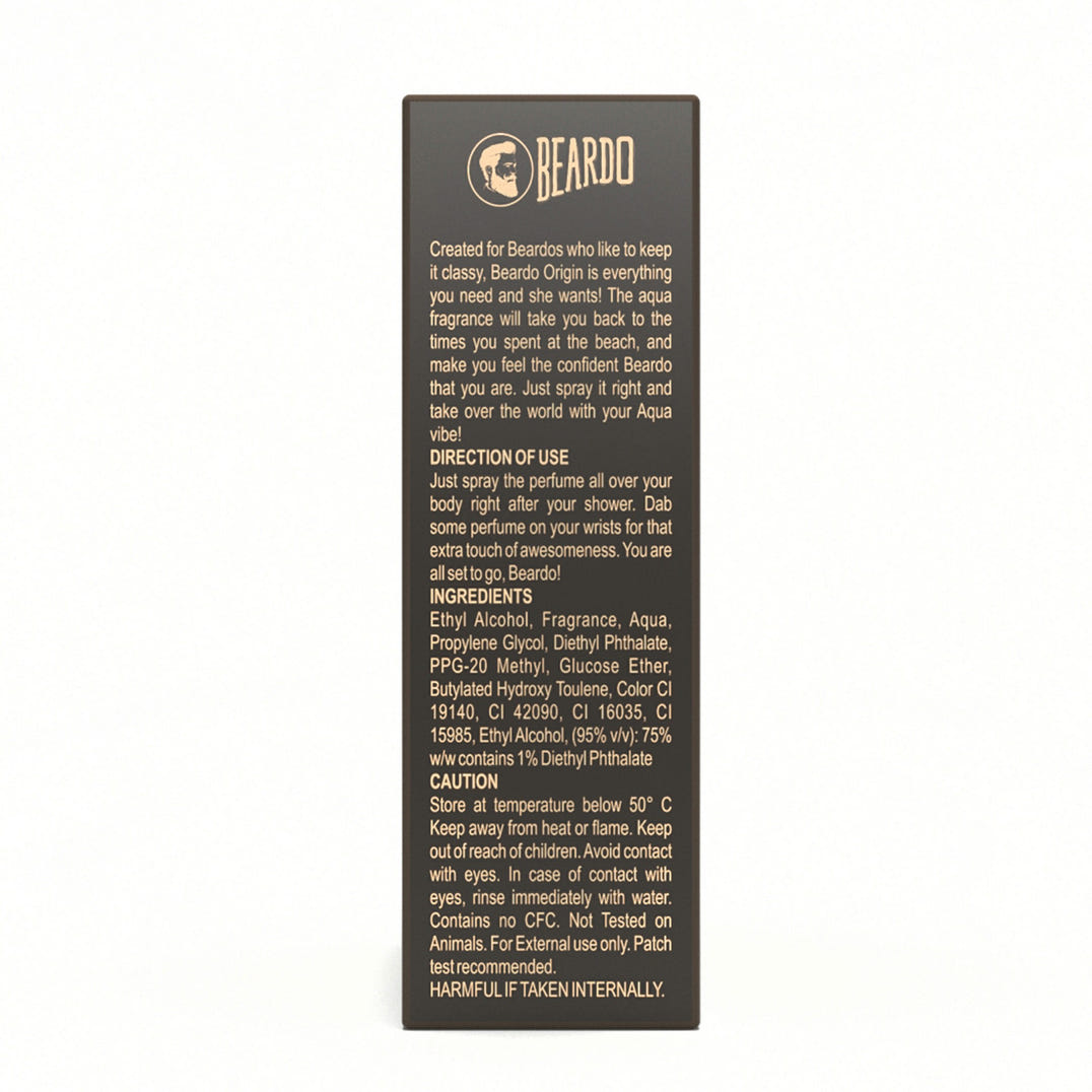Beardo Origin Perfume For Men (100ml) – grooming results and lifestyle