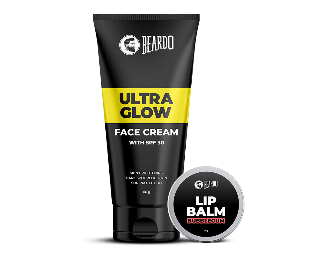 beardo face cream, beardo ultraglow cream, beardo lip balm, lip, balm for men, face cream for men, best, face cream for men, moisturizer for men, best moisturizer for men