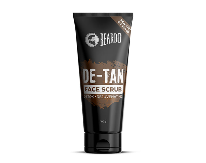 rejuvenating, de tan face scrub
