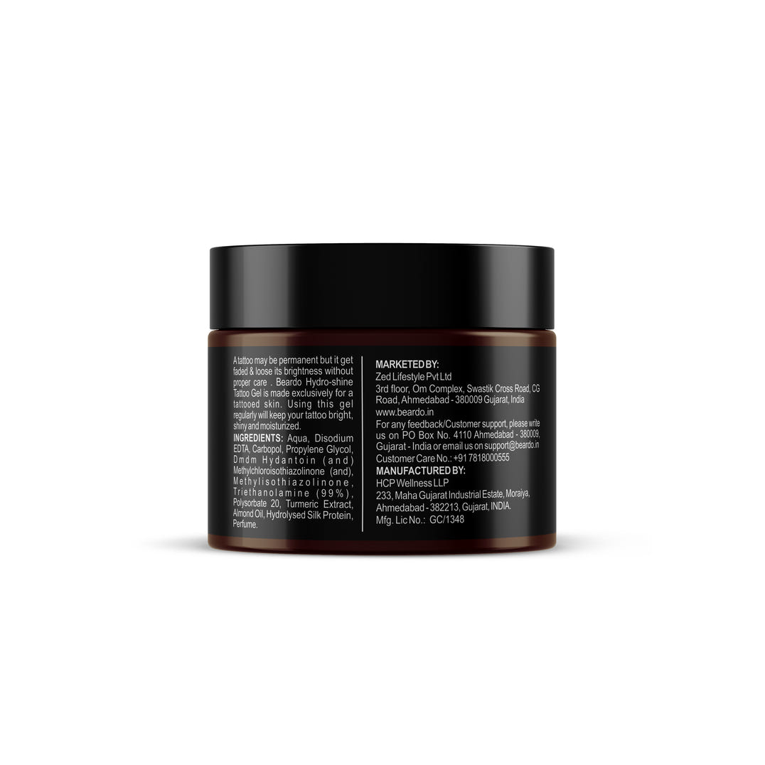 Beardo Tattoo Shiner Gel – grooming results and lifestyle